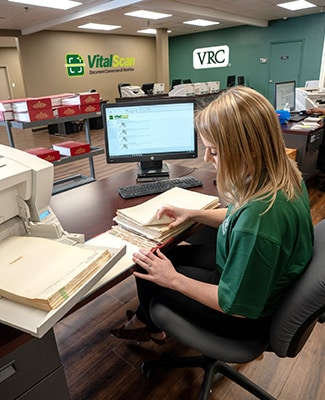 VitalScan employee document imaging services